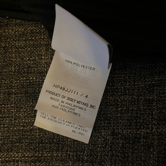 HOMME PLISSE Issey Miyake Black Monthly Color September Shirt XL/ 4 - Picture 11 of 14